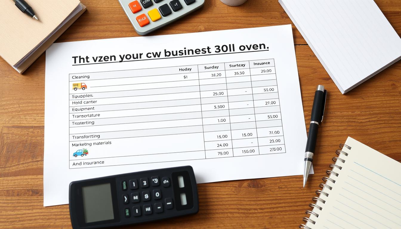 Cosst of starting an Oven Cleaning Business